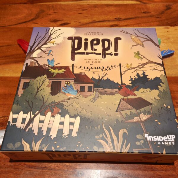 Die Spielschachtel von "Piep!"