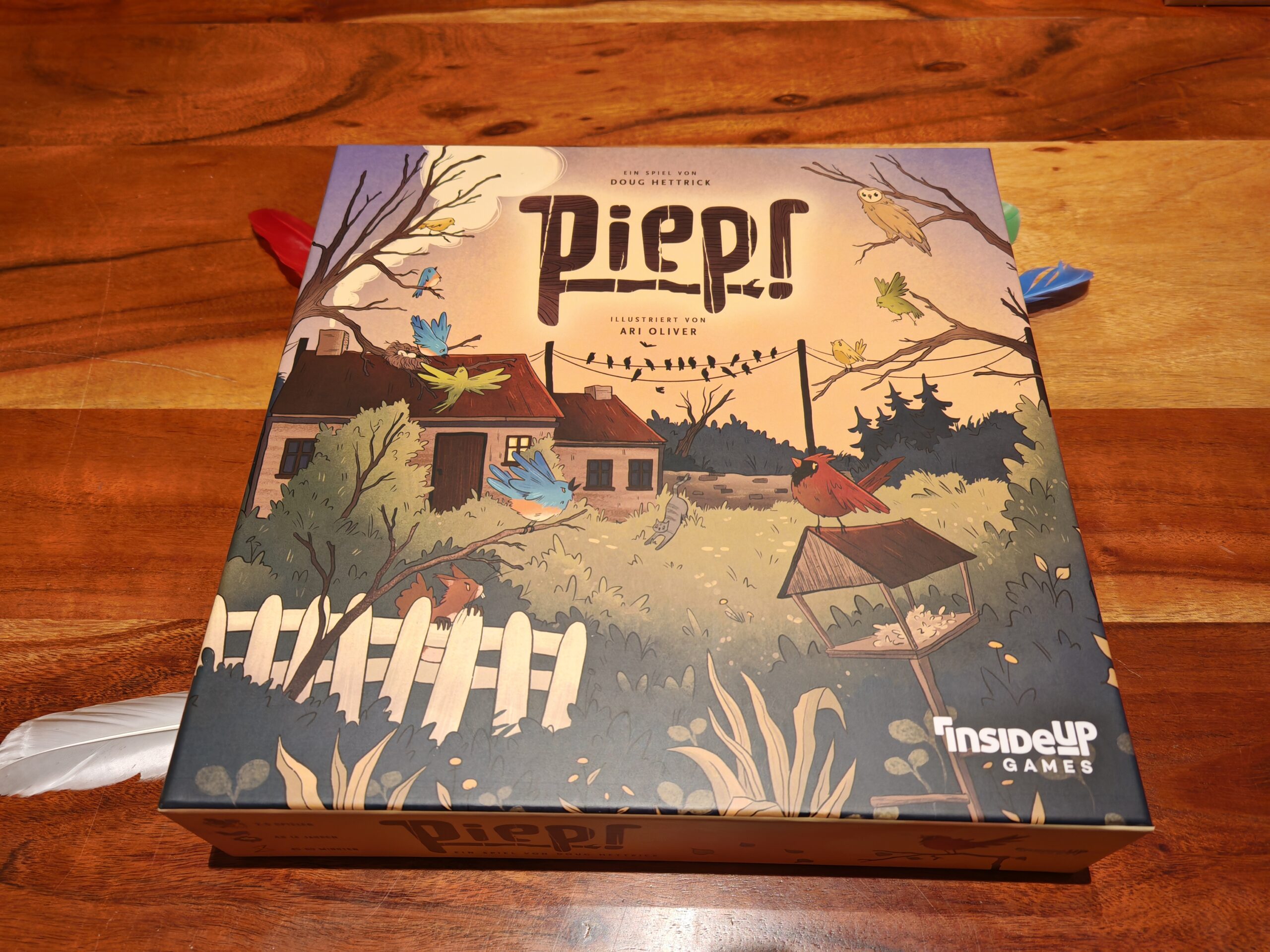 Die Spielschachtel von "Piep!"