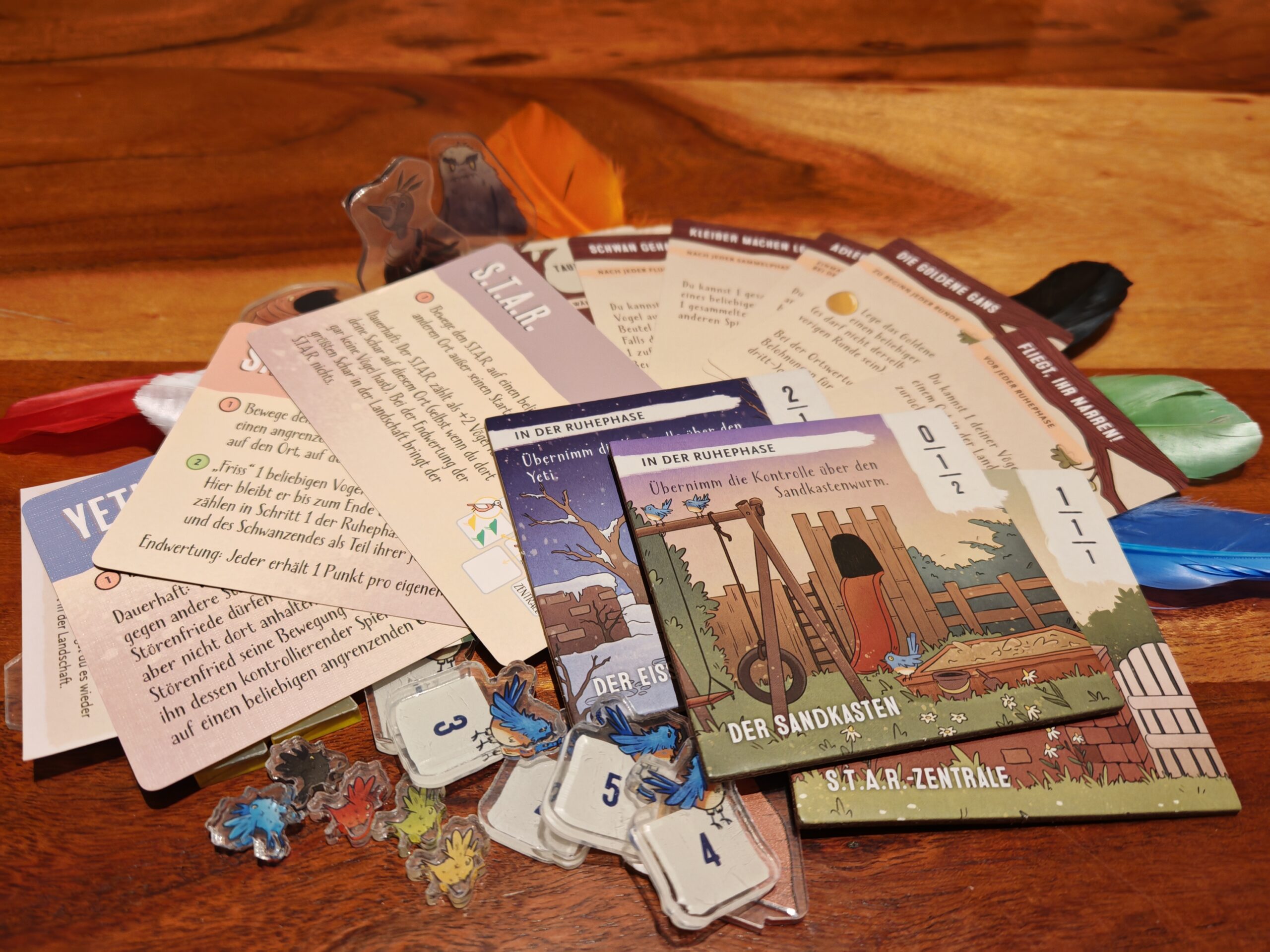 Karten und Zubehör zu "Piep!"