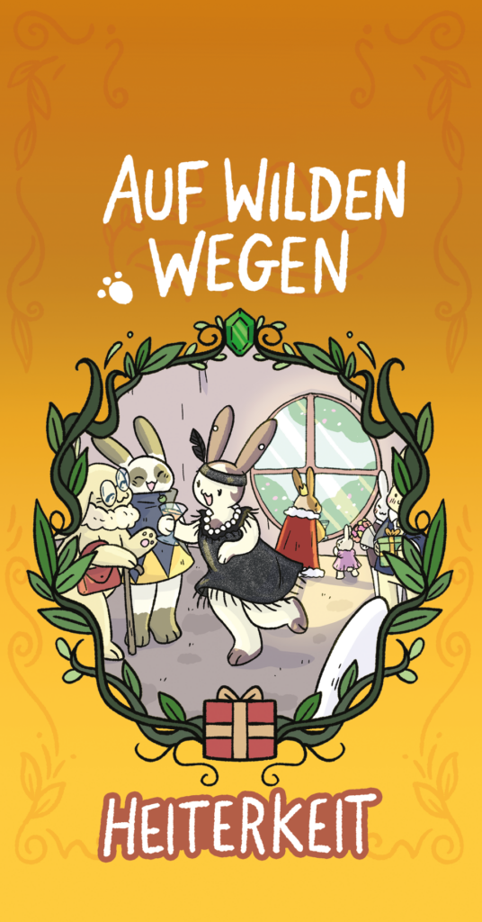 Das Cover für "Auf wilden Wegen: Heiterkeit"